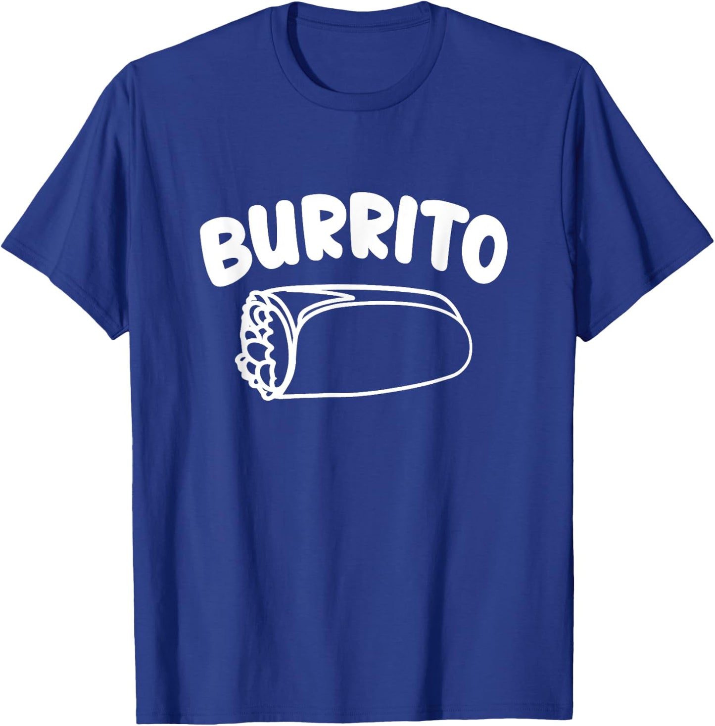 Burrito Taco Taquito Mexican Food Family Matching Outfits T-Shirt - T-Shirt | Royal