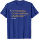LANDON Gift Quote Funny Birthday Personalized Name Idea T-Shirt - T-Shirt | Royal
