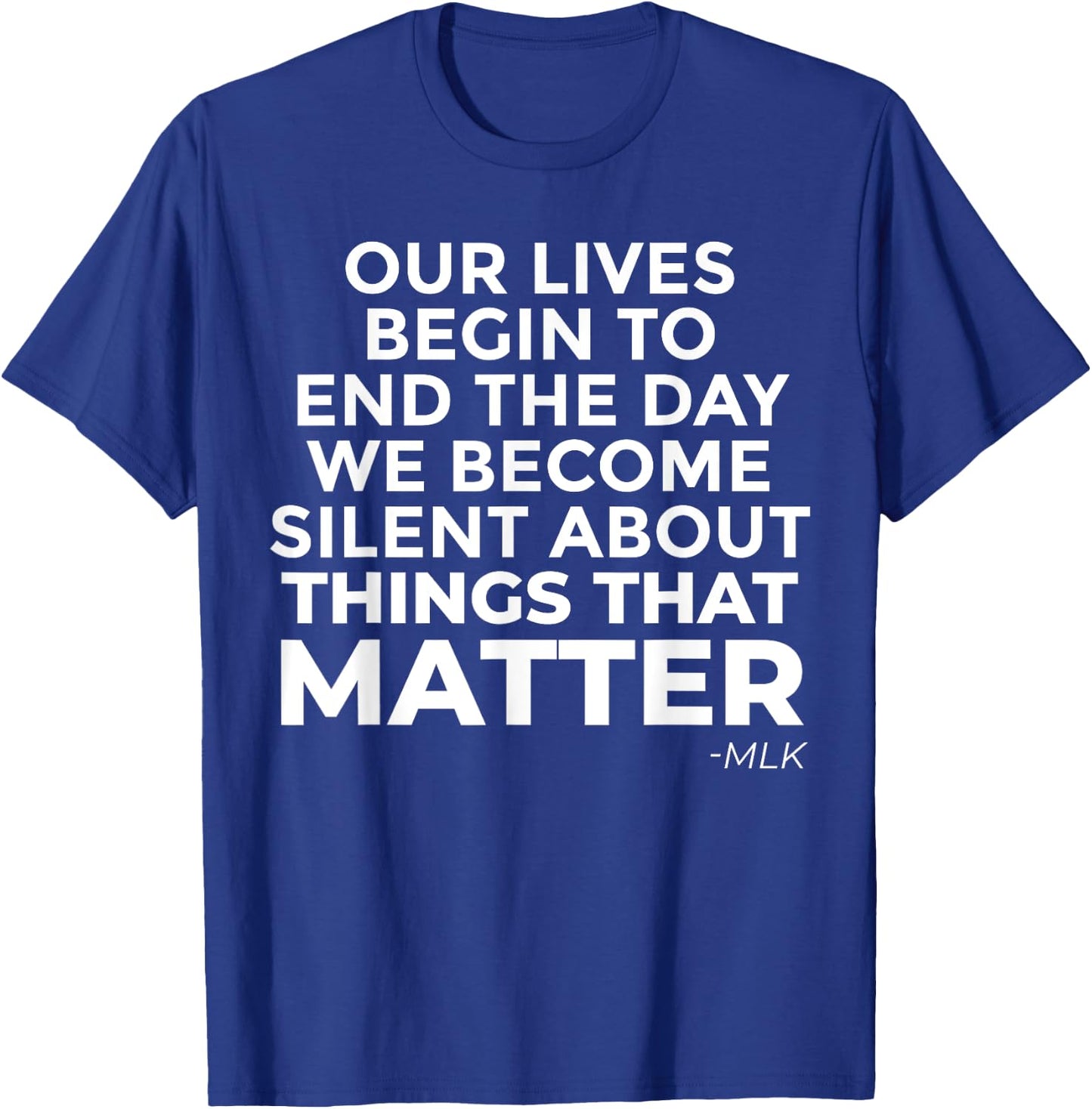 Black History Month Black Lives Matter T-Shirt - T-Shirt | Royal