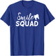 Dental Smile Squad Cute Dentist Office and Hygienist Staff T-Shirt - T-Shirt | Royal