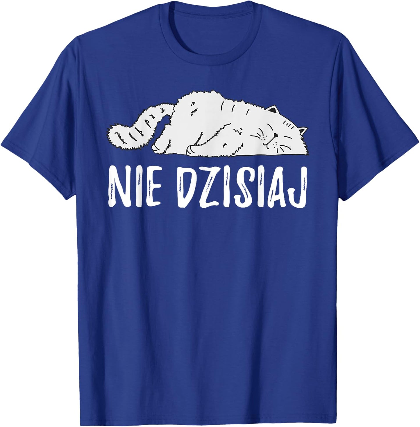 Funny Polish Cat Poland Polska T-Shirt - T-Shirt | Royal