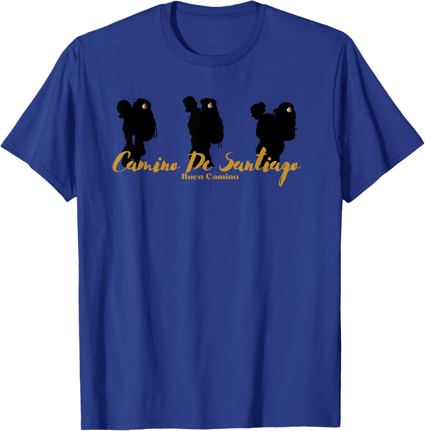 Camino de Santiago Pilgrim Way of Saint James Stages Gifts T-Shirt - T-Shirt | Royal