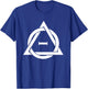 Therian Symbol Quadrobics Sport Sign White T-Shirt - T-Shirt | Royal