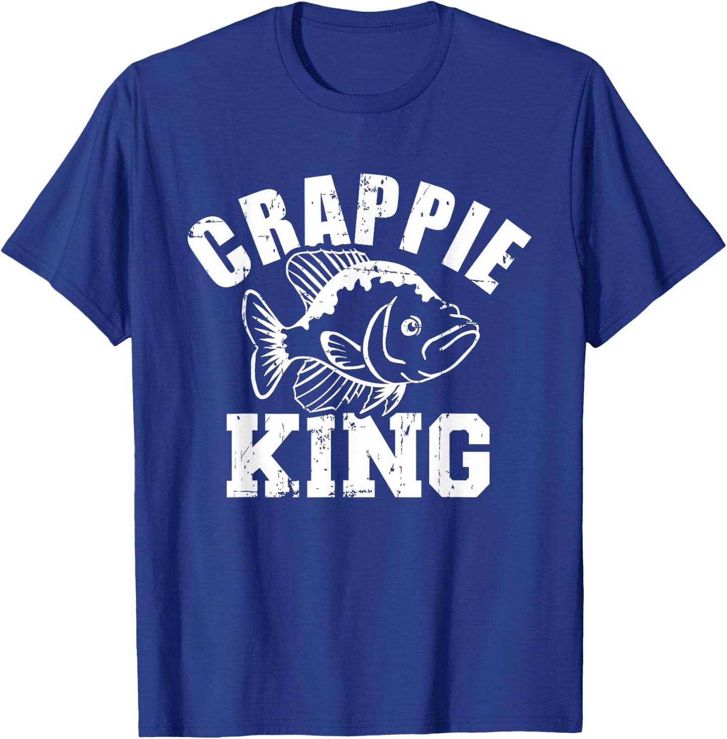 Crappie king T-Shirt - T-Shirt | Royal