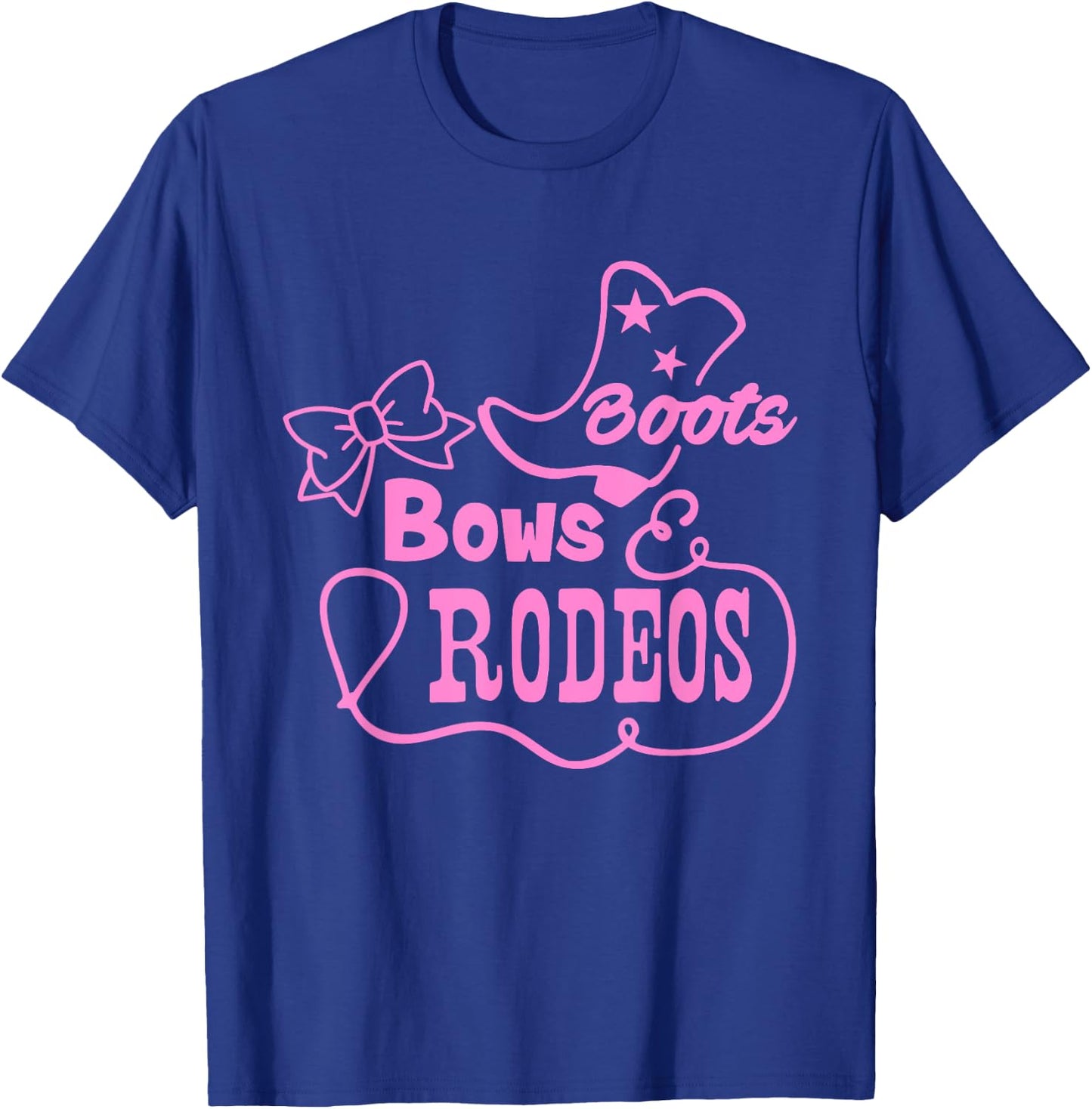 Cute Rodeo Shirt Girls Western Princess Cowgirl T-Shirt - T-Shirt | Royal