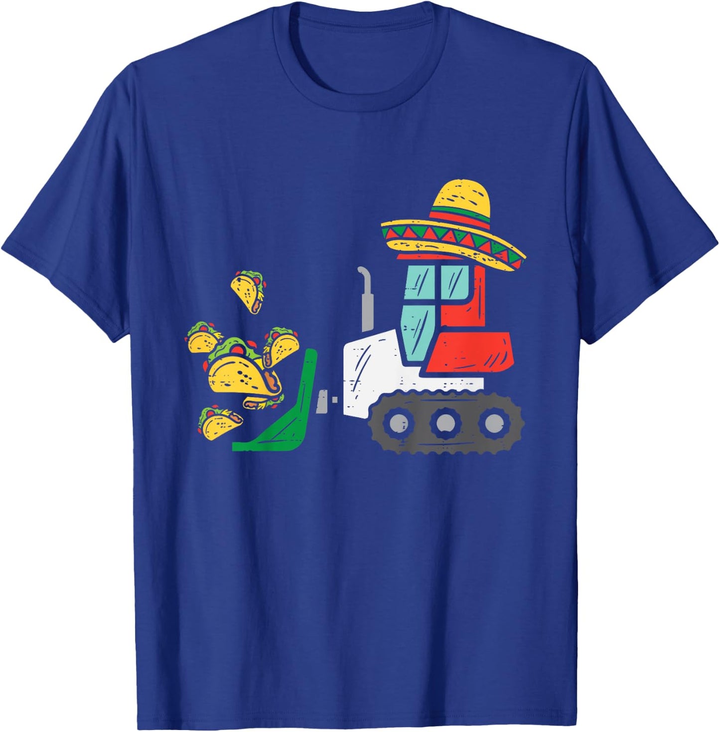 Kids Loads Of Tacos Bulldozer Cinco De Mayo Kid Baby Boys Toddler T-Shirt - T-Shirt | Royal