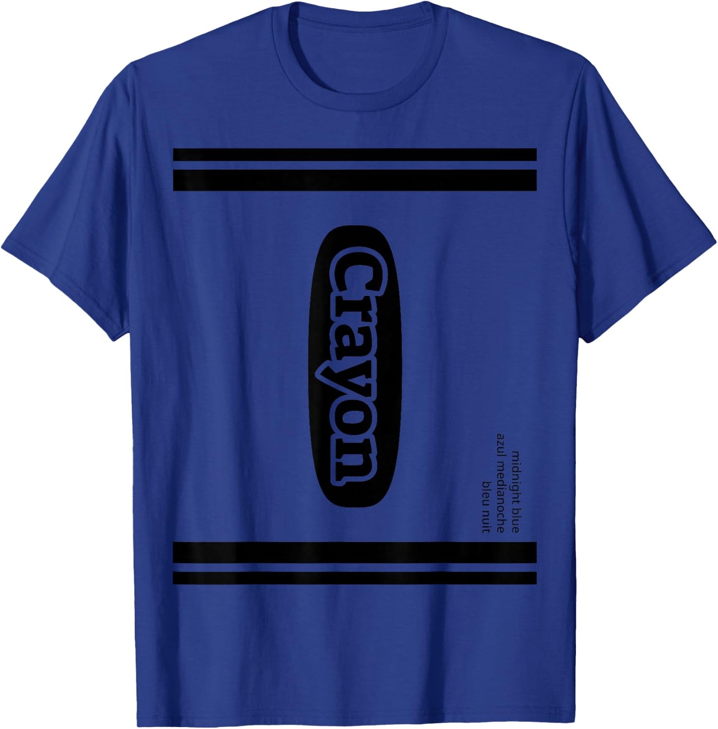 J. Walker Crayon Midnight Blue Group Costume , Small T-Shirt - T-Shirt | Royal