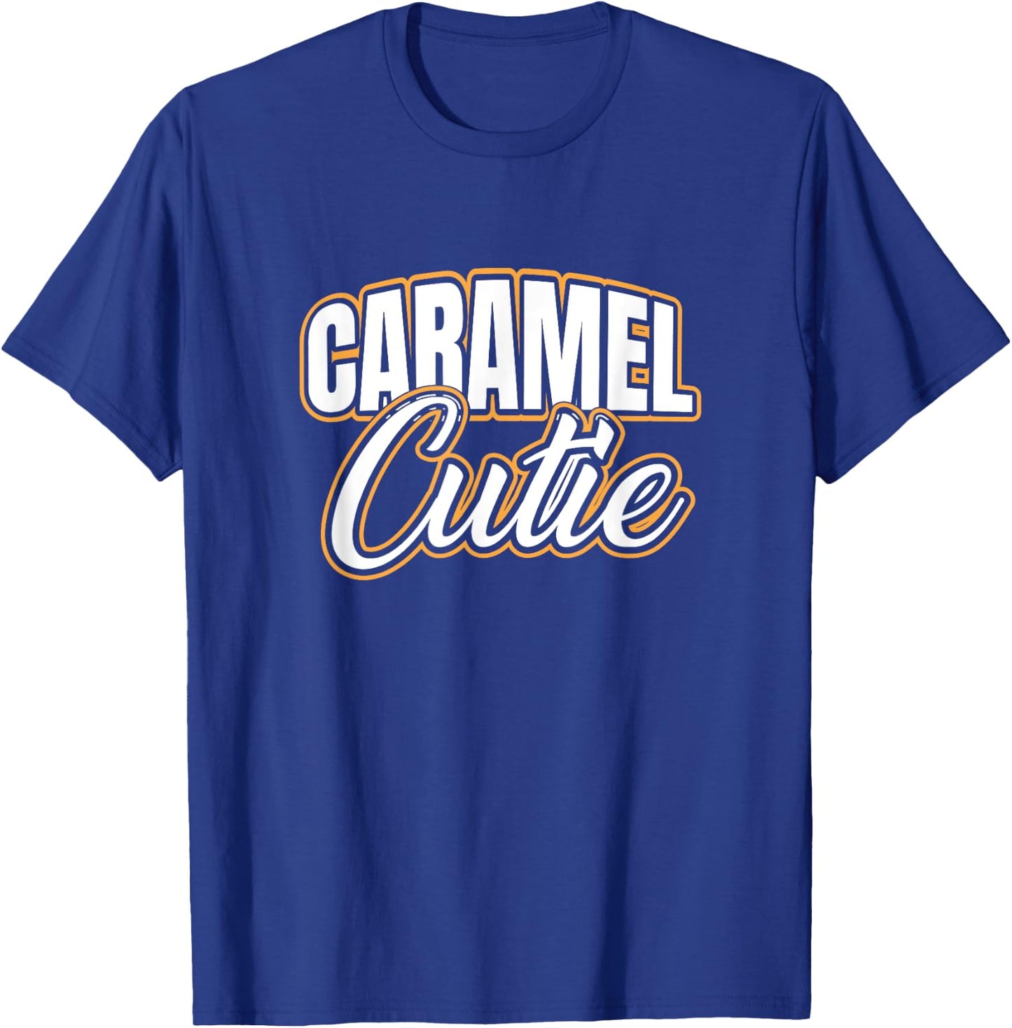 Caramel Cutie Curly Coily Curvy Caramel Cute Natural Hair T-Shirt - T-Shirt | Royal