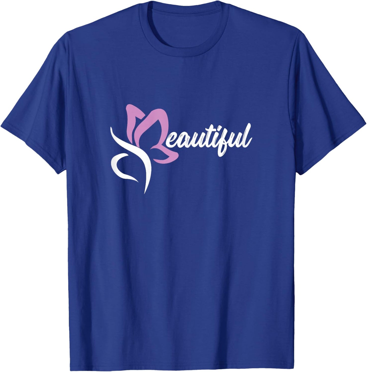 Eating Disorder Anorexia Bulimia Awareness Warrior Recovery T-Shirt - T-Shirt | Royal