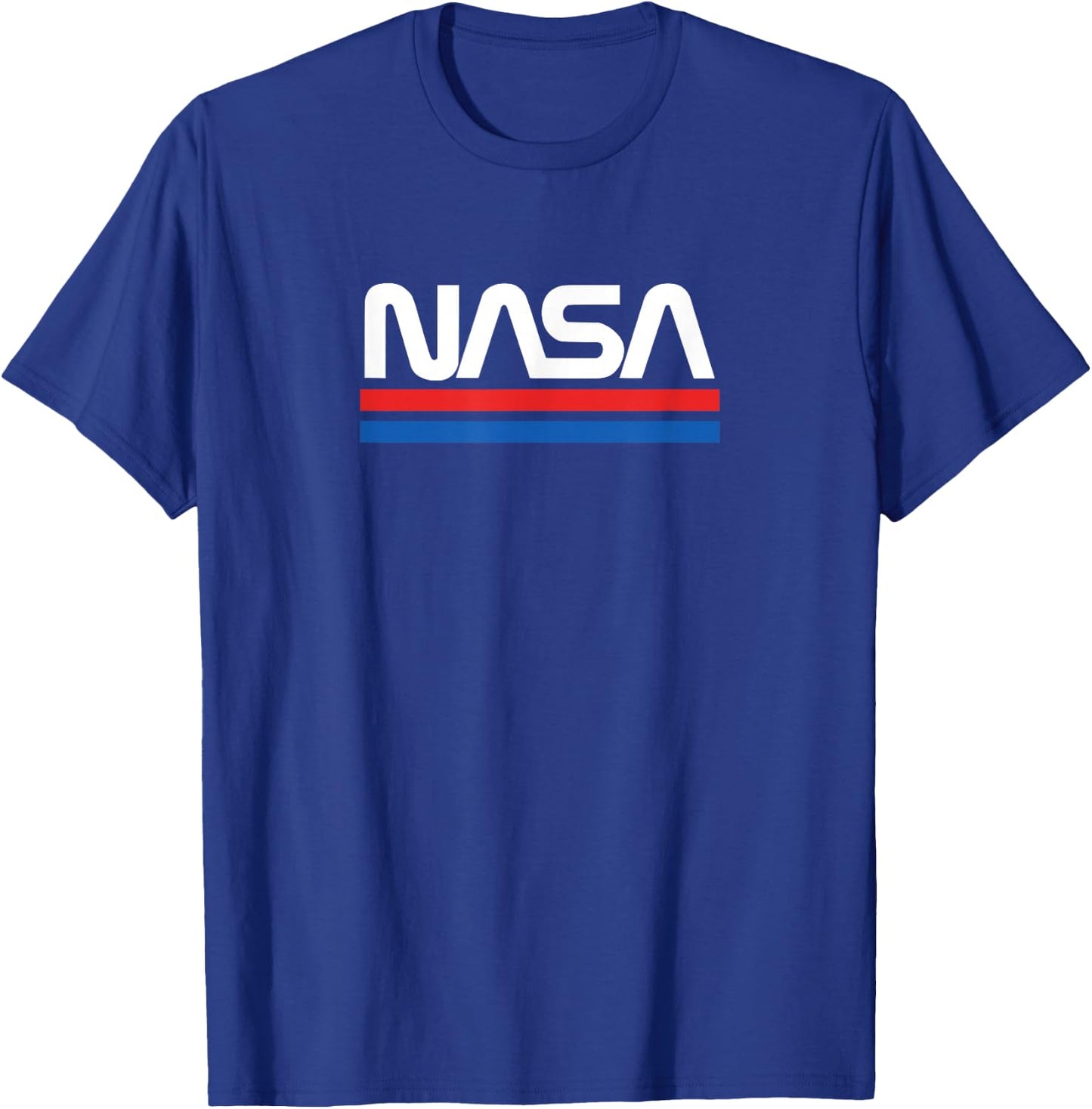 Retro NASA Logo T-Shirt - T-Shirt | Royal