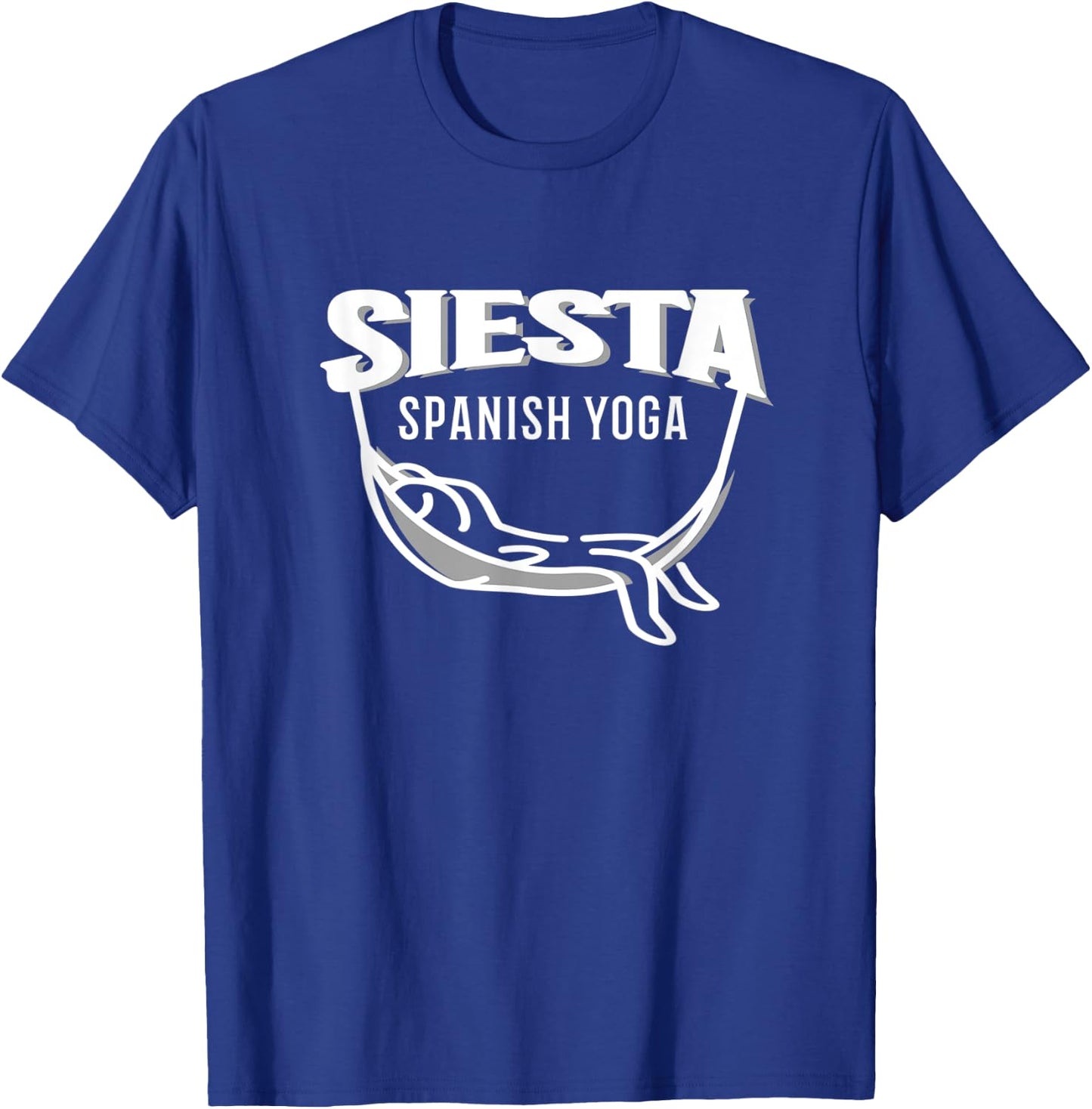 Spain Espana funny spanish yoga siesta T-Shirt - T-Shirt | Royal