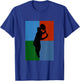 Tennis Grand Slam Courts Backhand T-Shirt - T-Shirt | Royal