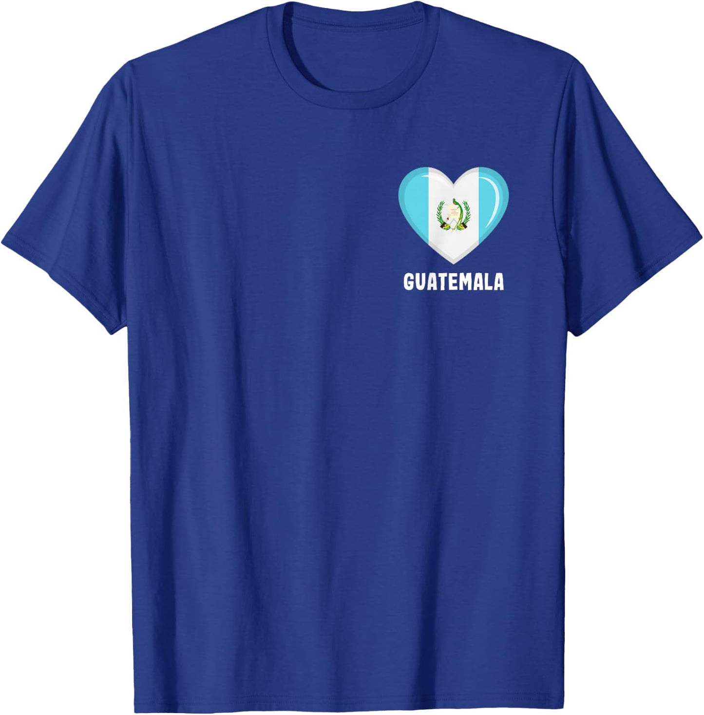 Guatemala Flag Shirt | Guatemalan T-Shirt - T-Shirt | Royal