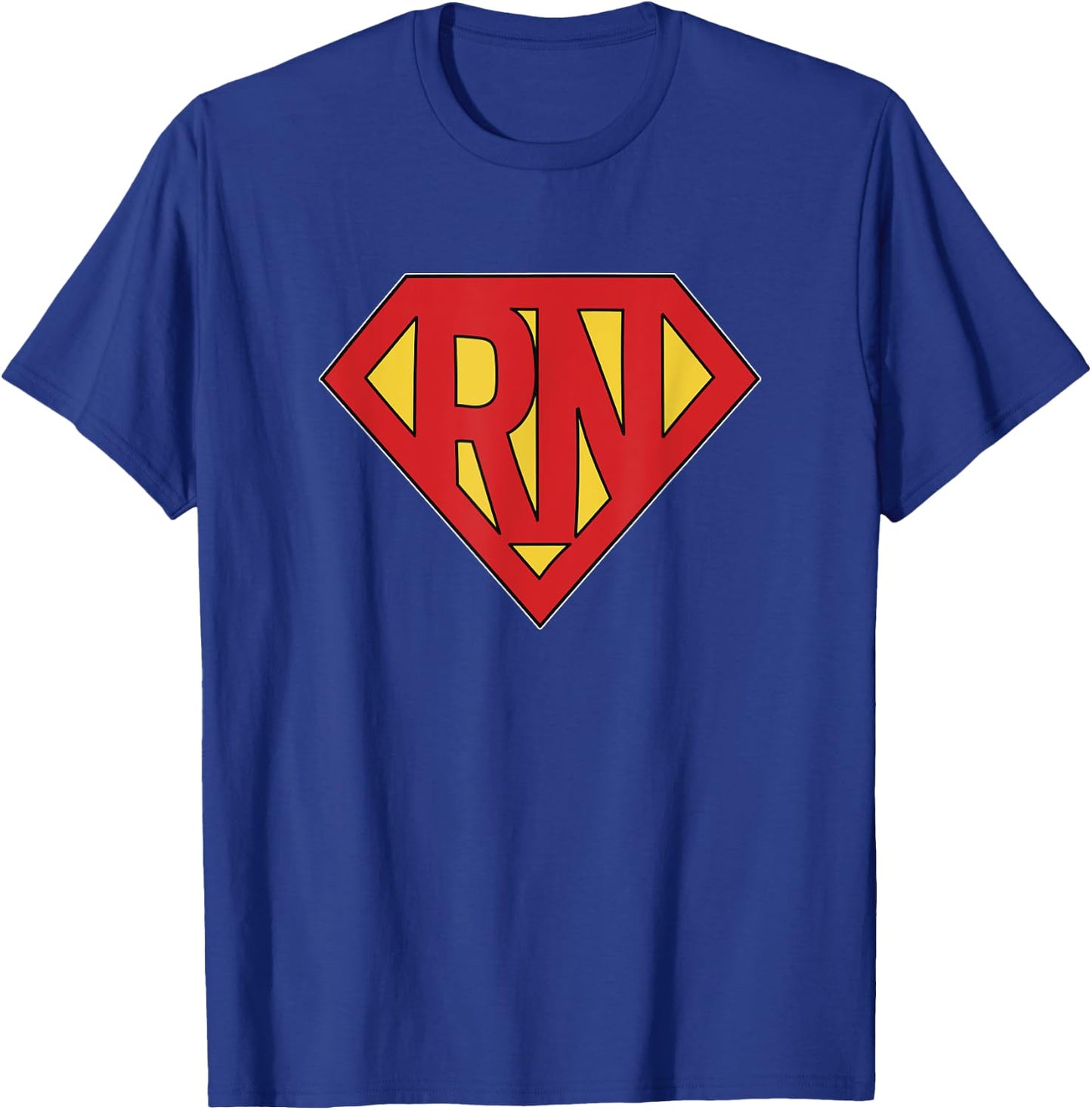 Super Nurse Shirt for Registered Nurse RN T-Shirt - T-Shirt | Royal