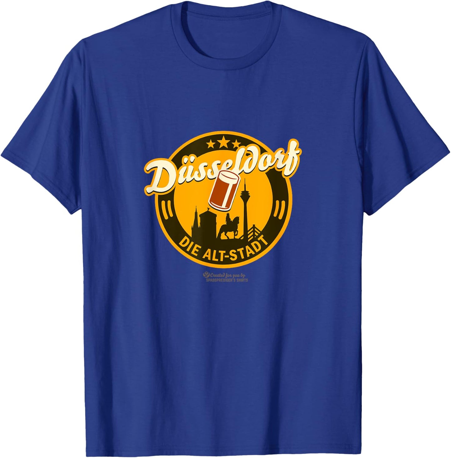 Düsseldorf Die Alt-Stadt & Landmarks Düsseldorf T-Shirt - T-Shirt | Royal