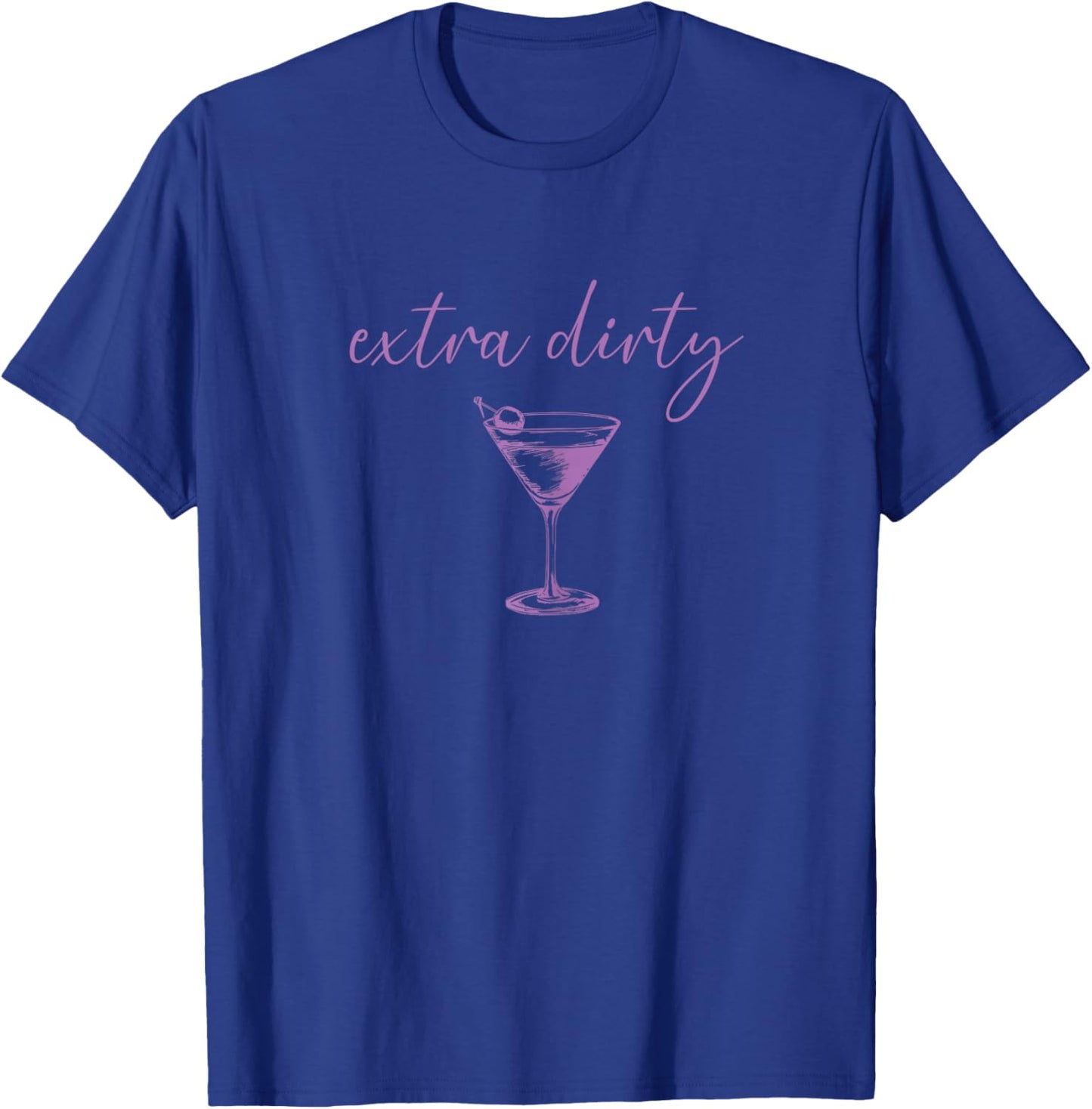 Extra Dirty Martini Preppy Graphic T-Shirt - T-Shirt | Royal