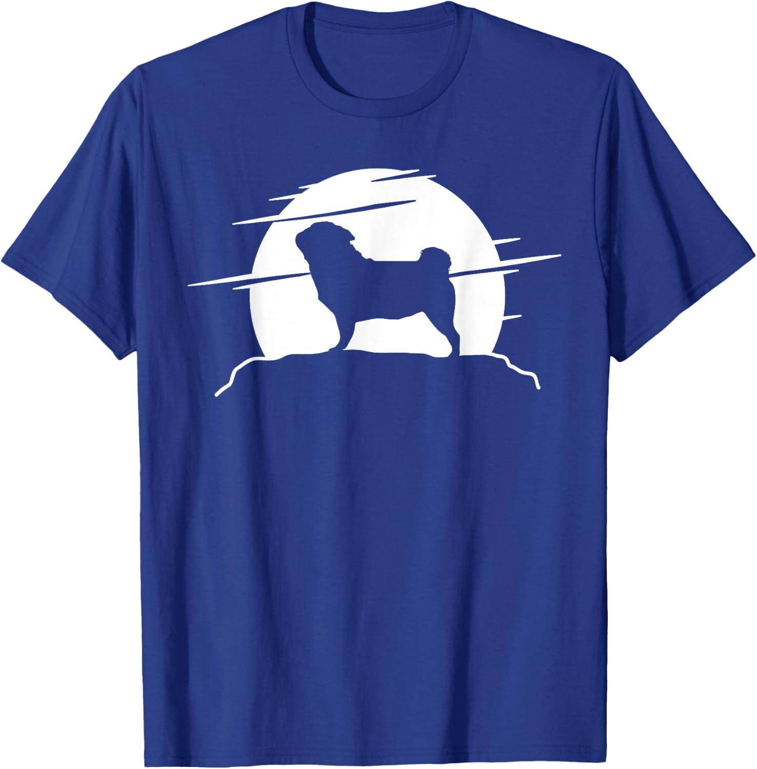 Pug Puggie-Dog T-Shirt - T-Shirt | Royal