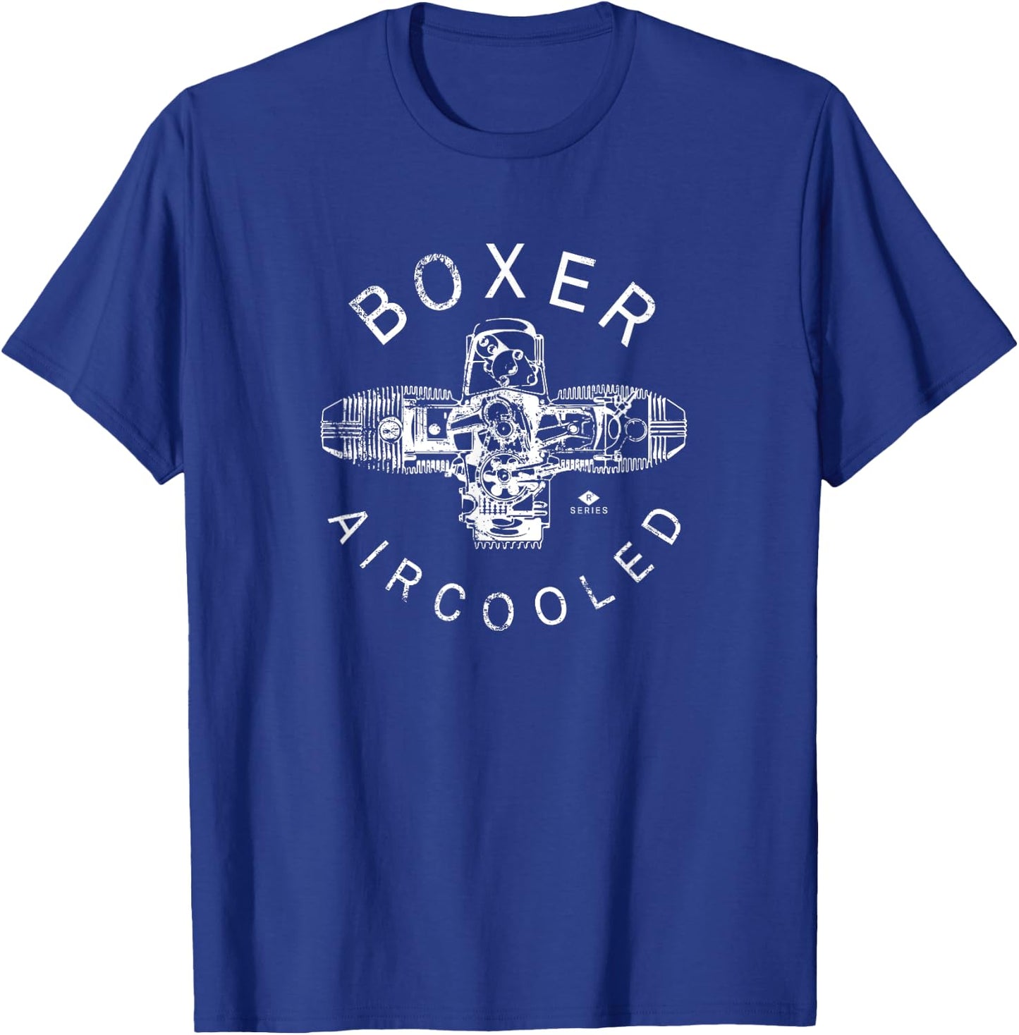Boxer Engine Series R | Motorcycle | Boxer Engine T-Shirt - T-Shirt | Royal