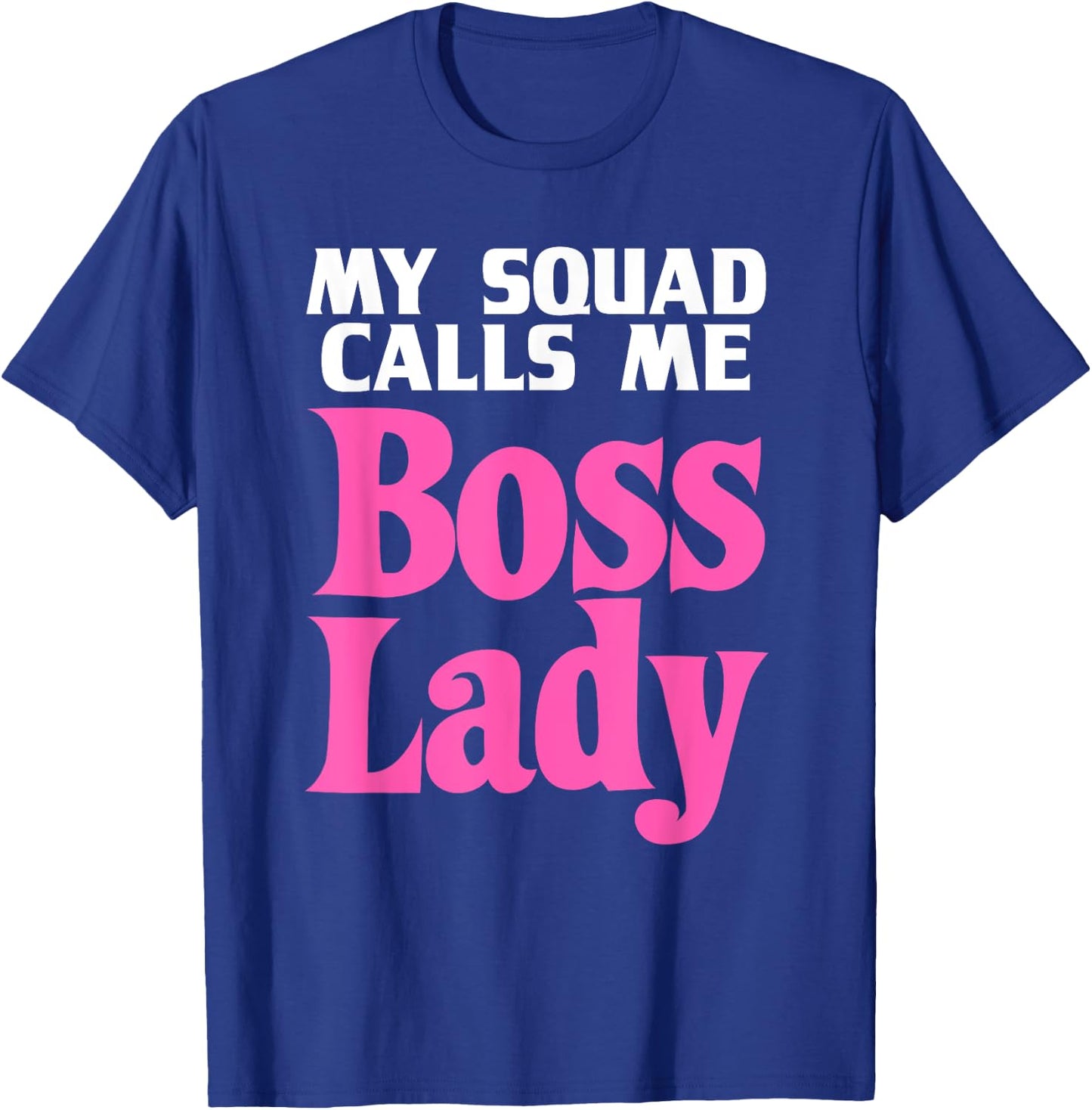 Funny Boss Lady Gift Girls Cool Manager Director T-Shirt - T-Shirt | Royal