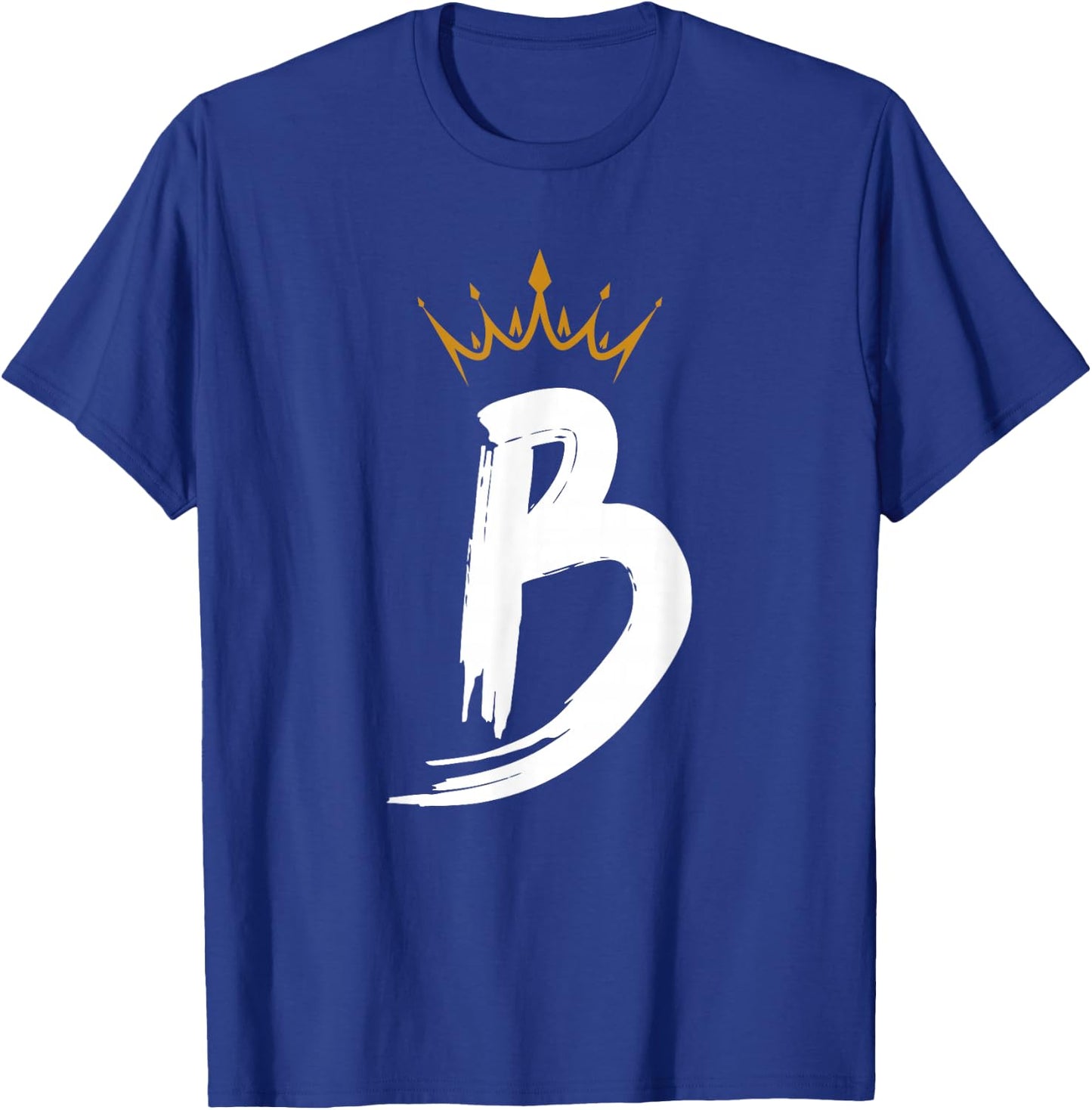 Queen King Letter B - Favorite Letter with Crown Alphabet T-Shirt - T-Shirt | Royal