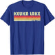 KEUKA LAKE NEW YORK Funny Fishing Camping Summer Gift T-Shirt - T-Shirt | Royal