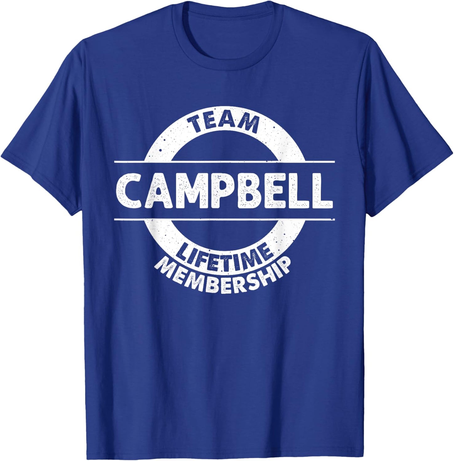 CAMPBELL Gift Funny Surname Family Tree Birthday Reunion T-Shirt - T-Shirt | Royal