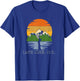 North Carolina Blue Ridge Mountains NC Retro Style Lake Lure T-Shirt - T-Shirt | Royal