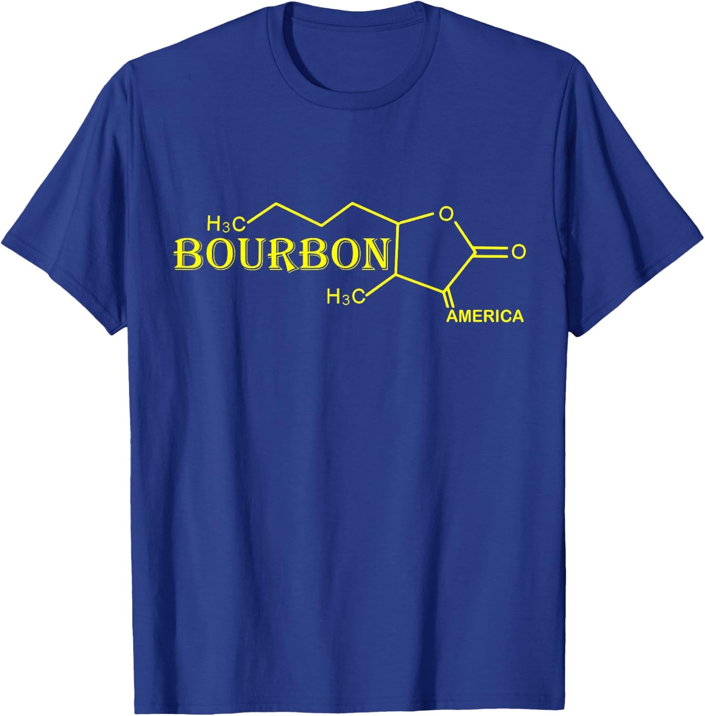 Bourbon America Chemistry Science Future Chemist Mom T-Shirt - T-Shirt | Royal