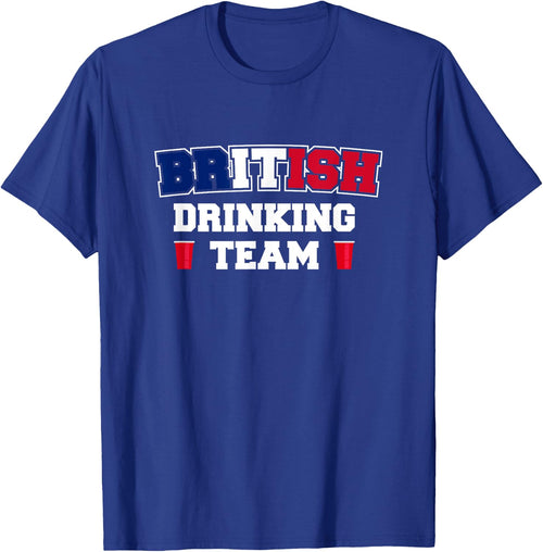 British Drinking Team Funny Drinking Beer Lover Beer Pong