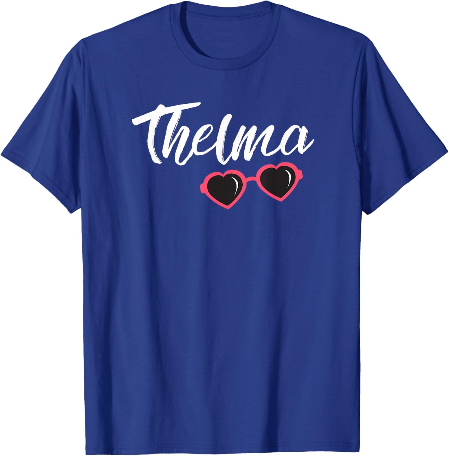 Thelma Pink Glasses Cute Matching Best Friends T-Shirt - T-Shirt | Royal