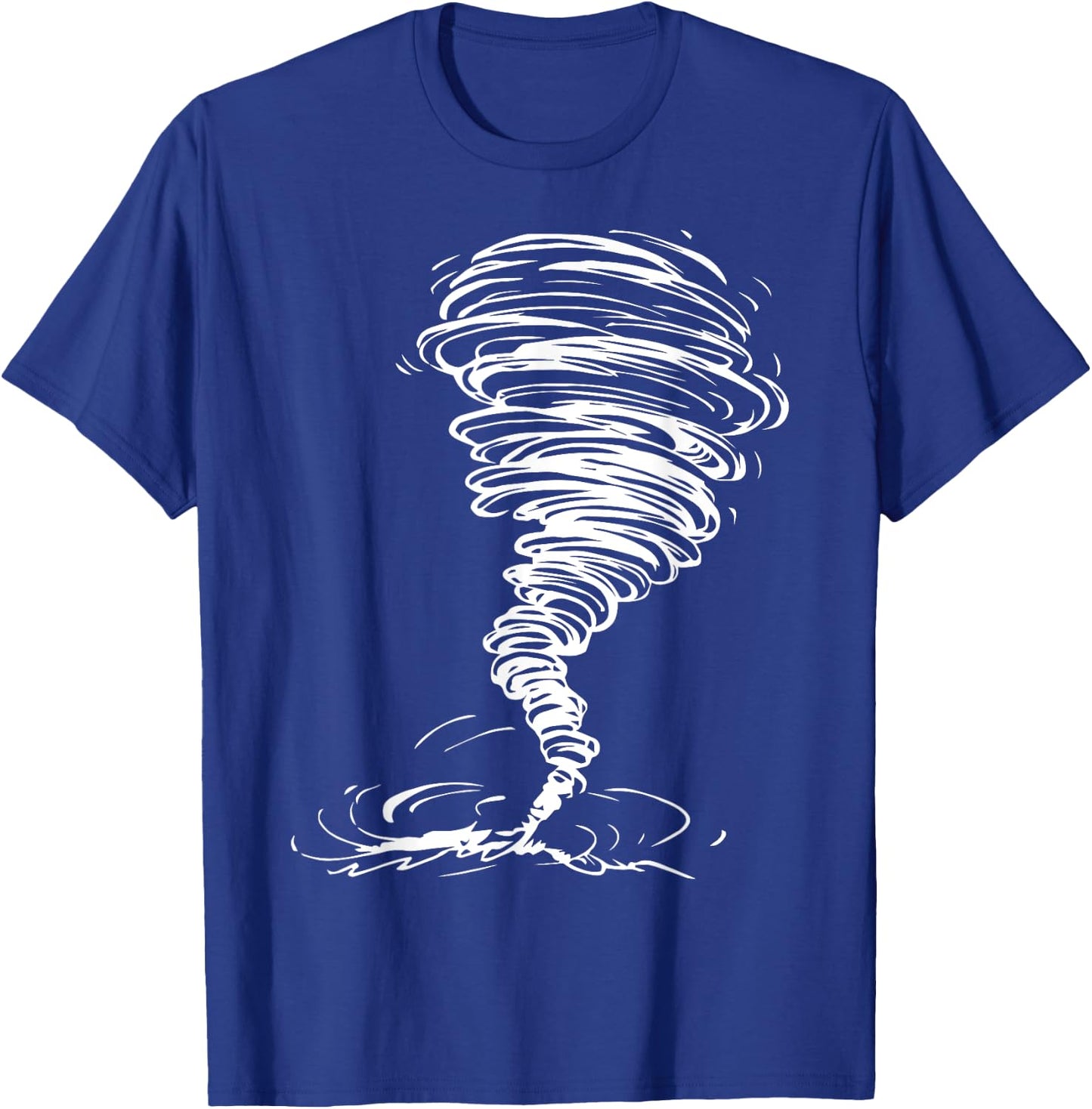 While Storm Tornado Twister Hurricane Weather Scary Costume T-Shirt - T-Shirt | Royal