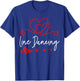 Line Dancing Line Dance T-Shirt - T-Shirt | Royal