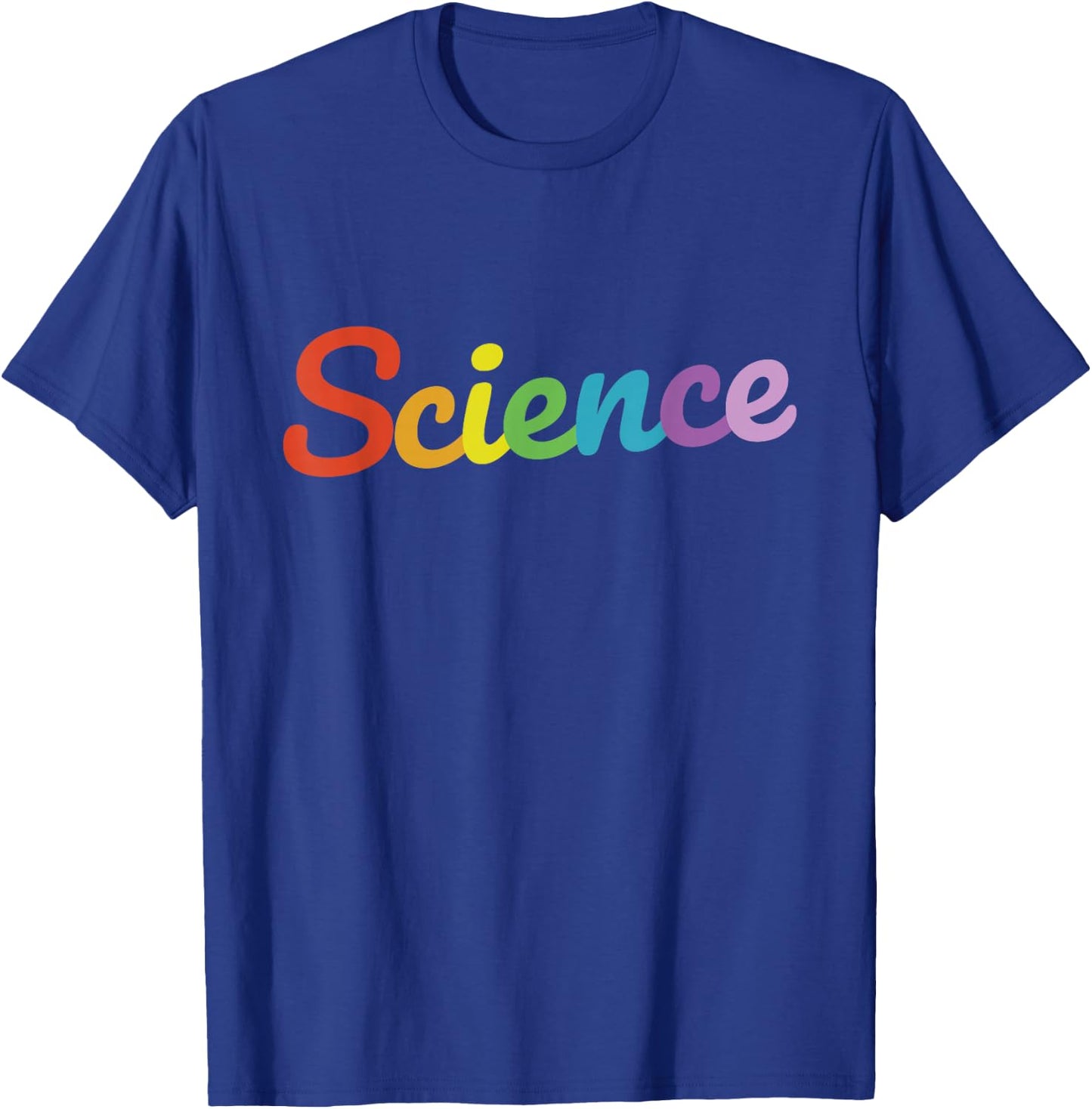 Rainbow Scientist I Love Science Graphic Gay Pride LGTBQ T-Shirt - T-Shirt | Royal