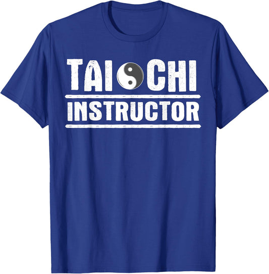 Tai Chi - Martial Arts - Instructor T-Shirt - T-Shirt | Royal