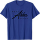 Best Abba Gift Ever T-Shirt - T-Shirt | Royal