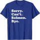 Funny Salmon Fishing Gift Women Boys or Girls T-Shirt - T-Shirt | Royal