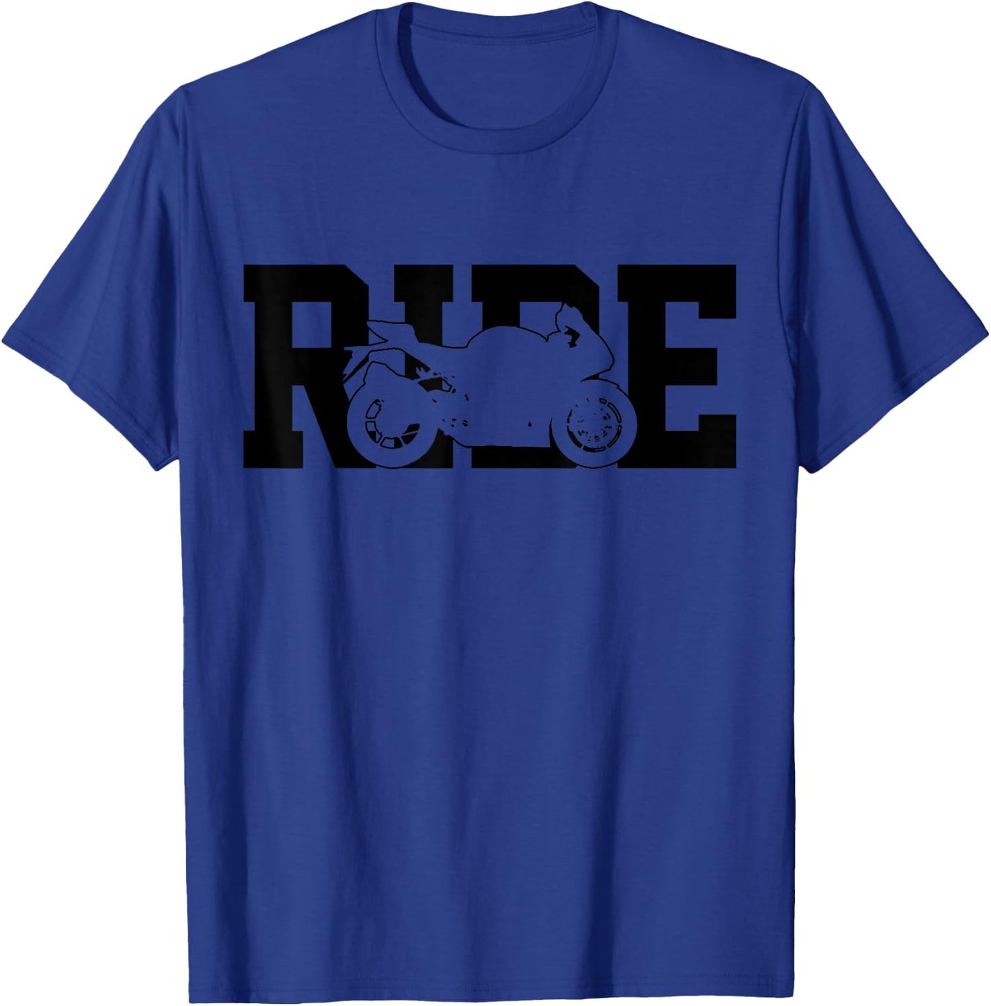 Motorcycle Racing Biker Racer Gift T-Shirt - T-Shirt | Royal