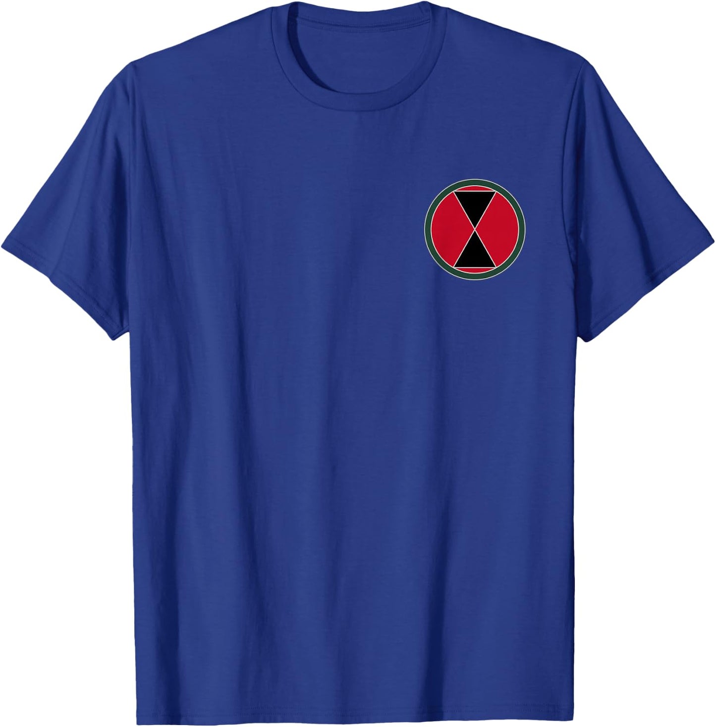 7th Infantry Division United States Army T-Shirt - T-Shirt | Royal