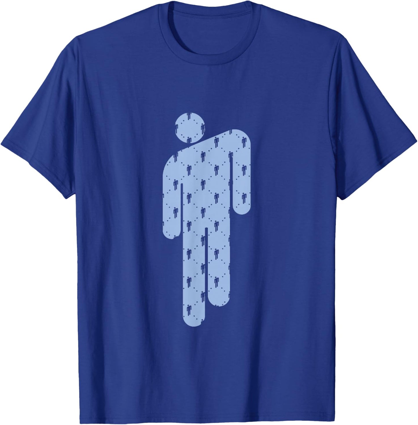 Billie Eilish Official Blohsh Blue T-Shirt - T-Shirt | Royal