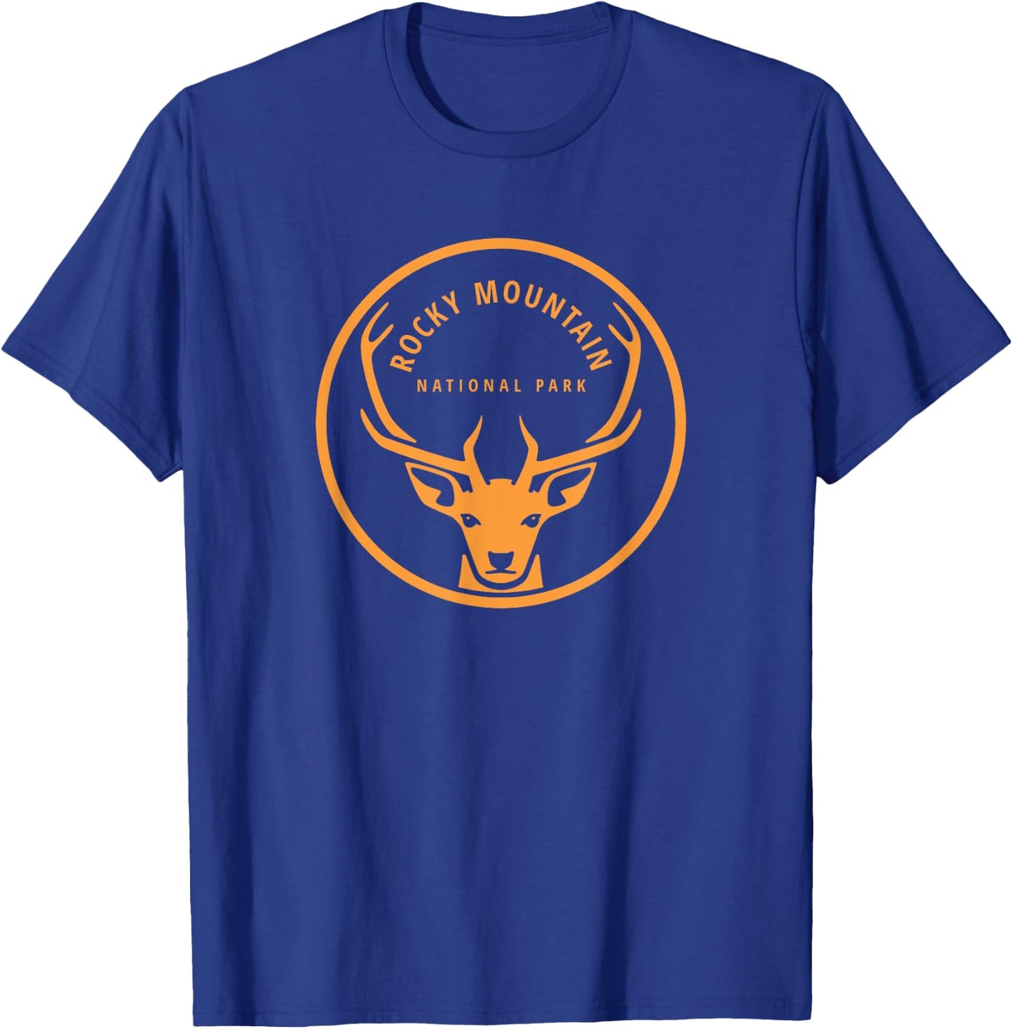 Rocky Mountain National Park Vintage Elk Souvenir Retro Gift T-Shirt - T-Shirt | Royal