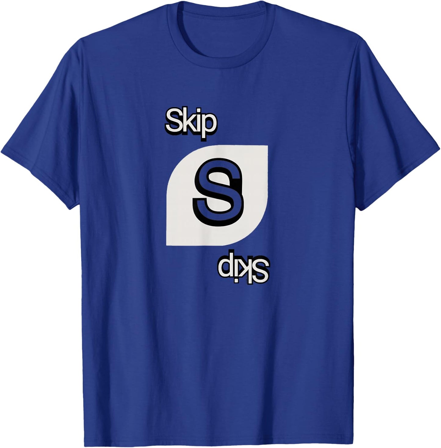 UNO - Skip Card T-Shirt - T-Shirt | Royal