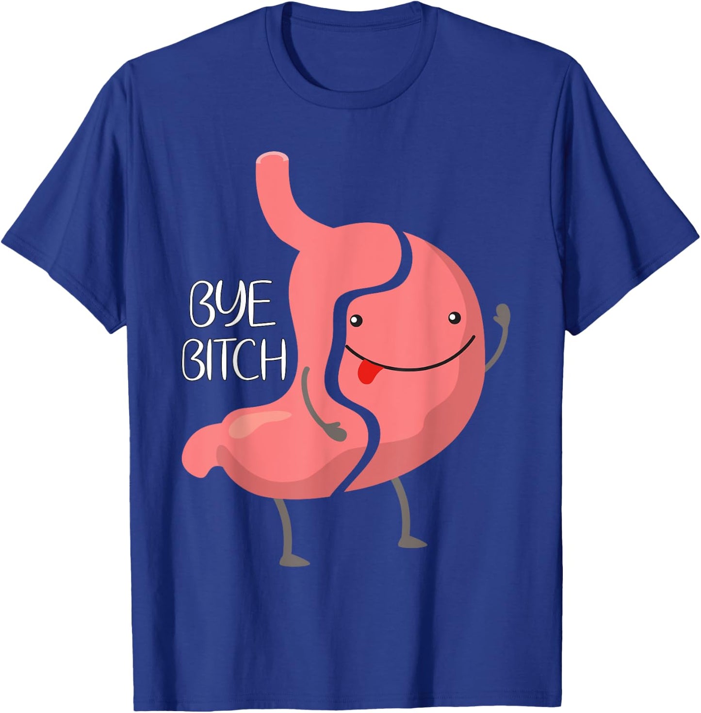 Funny Gastric Sleeve Bariatric VSG Surgery Gastric Awareness T-Shirt - T-Shirt | Royal