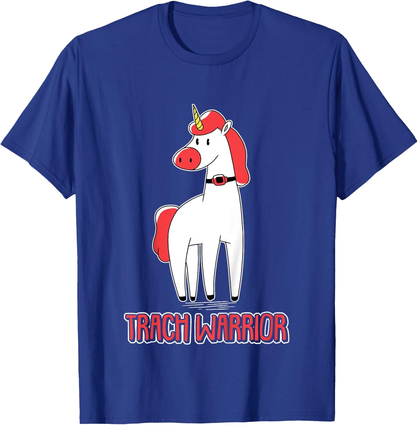 Trach Warrior Tracheostomy Awareness T-Shirt - T-Shirt | Royal