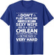 Don't Flirt With Me I Love My Chilean Wife T-Shirt - T-Shirt | Royal