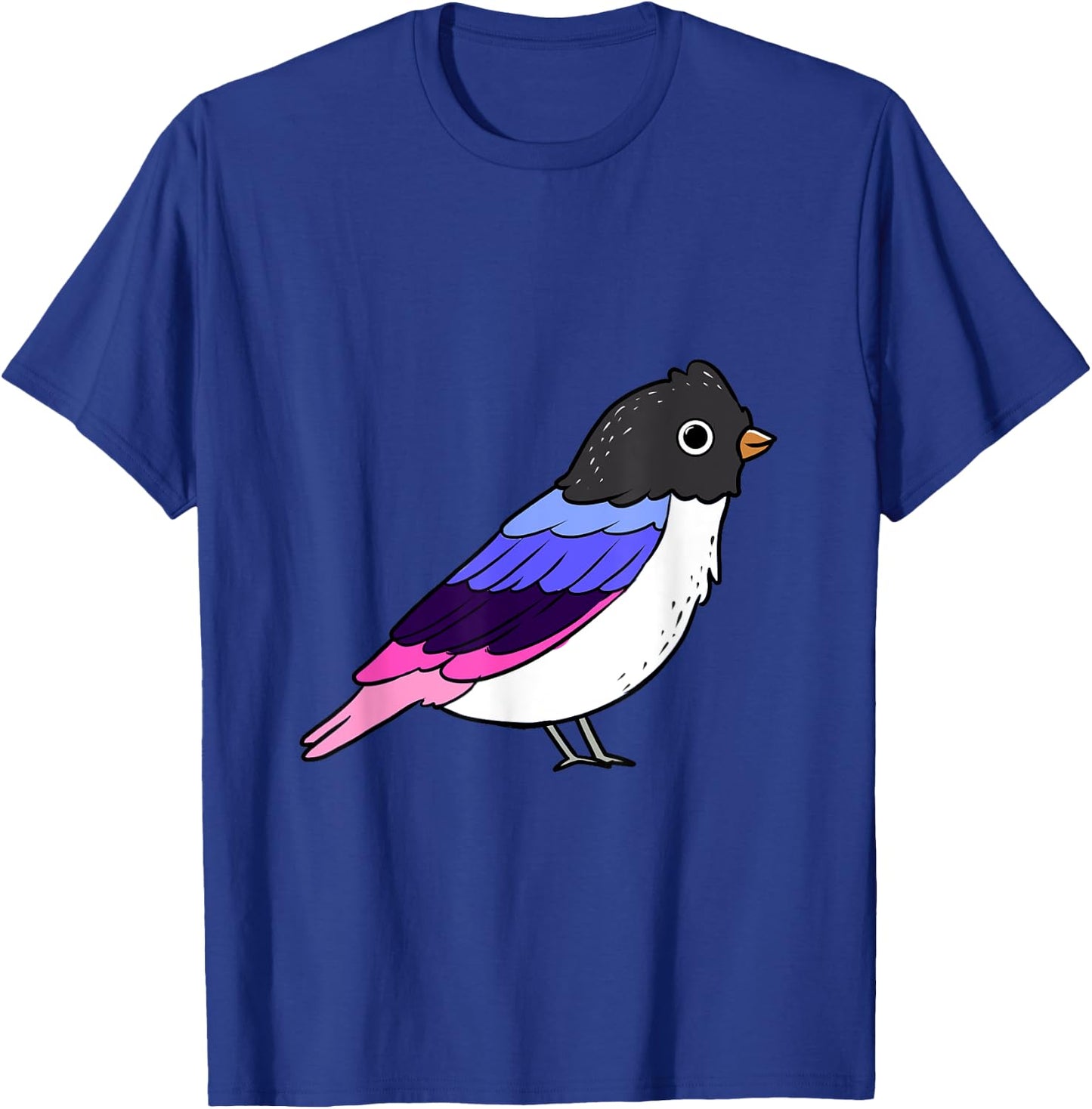 Omnisexual Bird Omnisexual Pride T-Shirt - T-Shirt | Royal