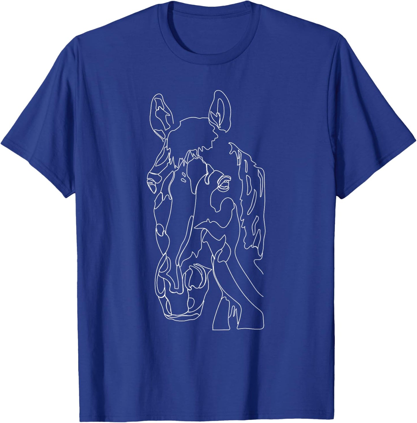 Equestrian Gifts Horse Horse Back Riding Horse Lover T-Shirt - T-Shirt | Royal