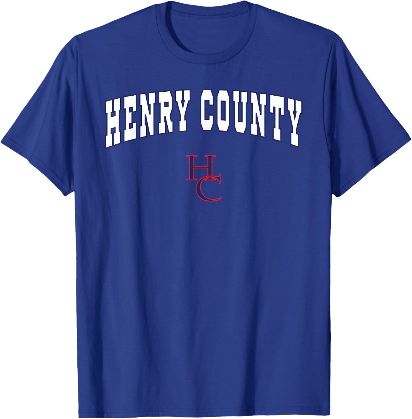 Henry County High School Patriots T-Shirt - T-Shirt | Royal