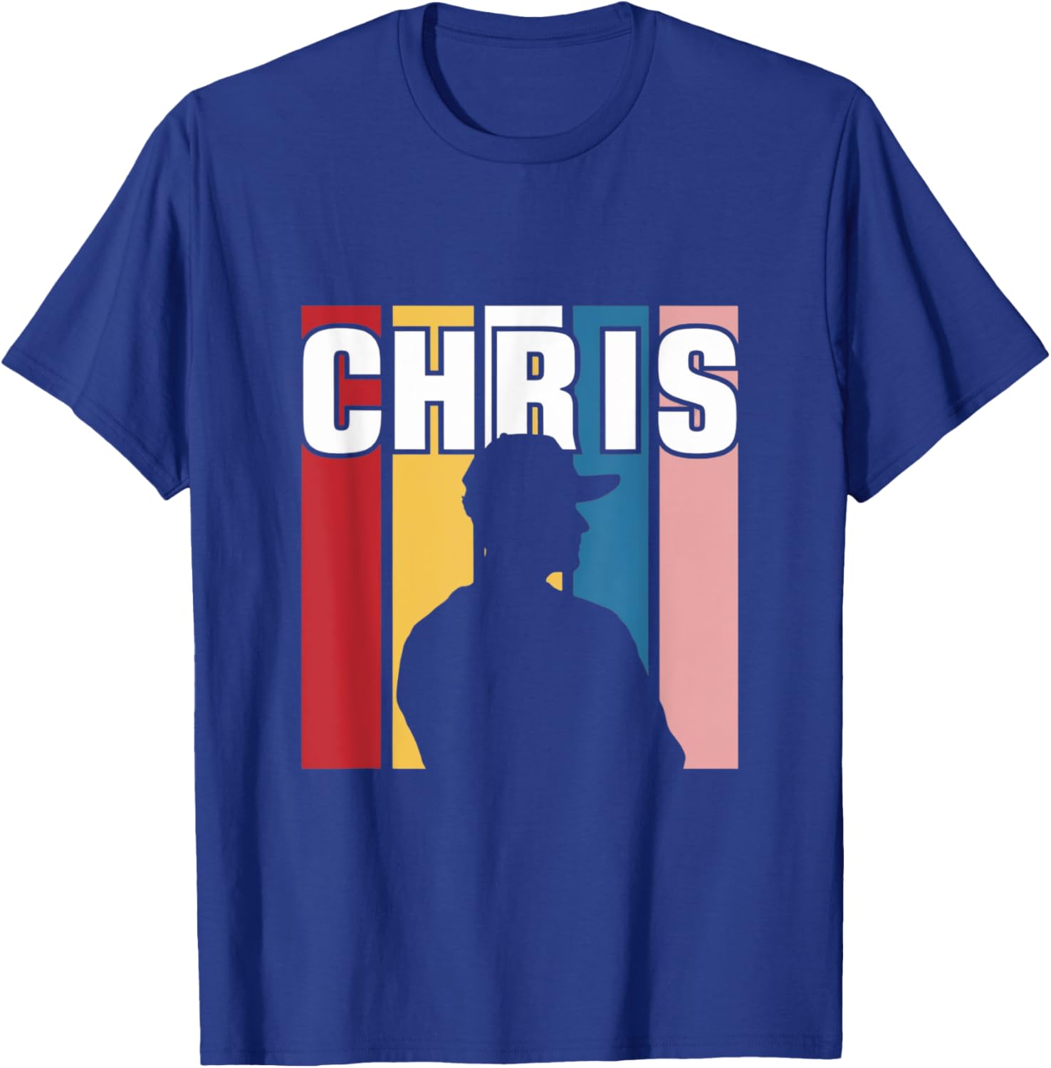 Chris 2024 Chris 11 11 Personalized First Name T-Shirt - T-Shirt | Royal