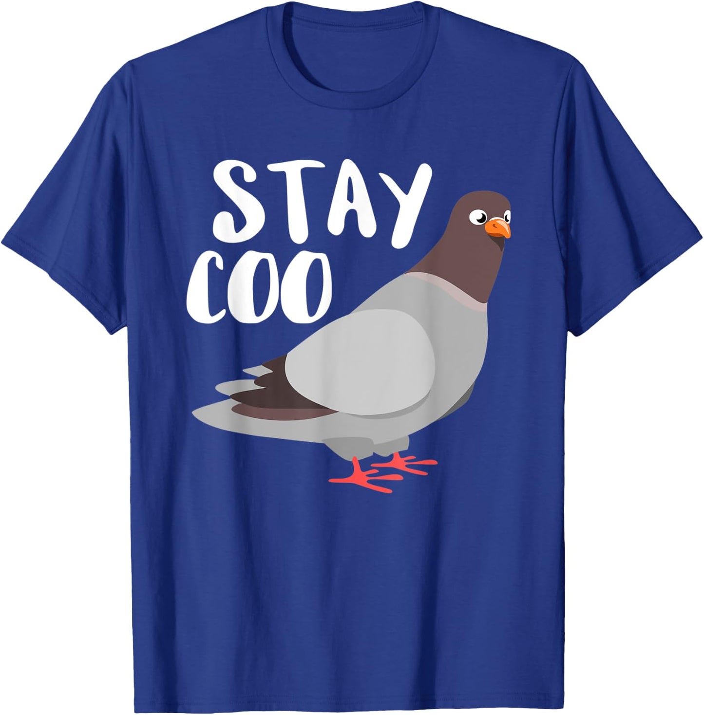 Stay Coo Pigeon Breeder Pigeon Racing Gift T-Shirt - T-Shirt | Royal