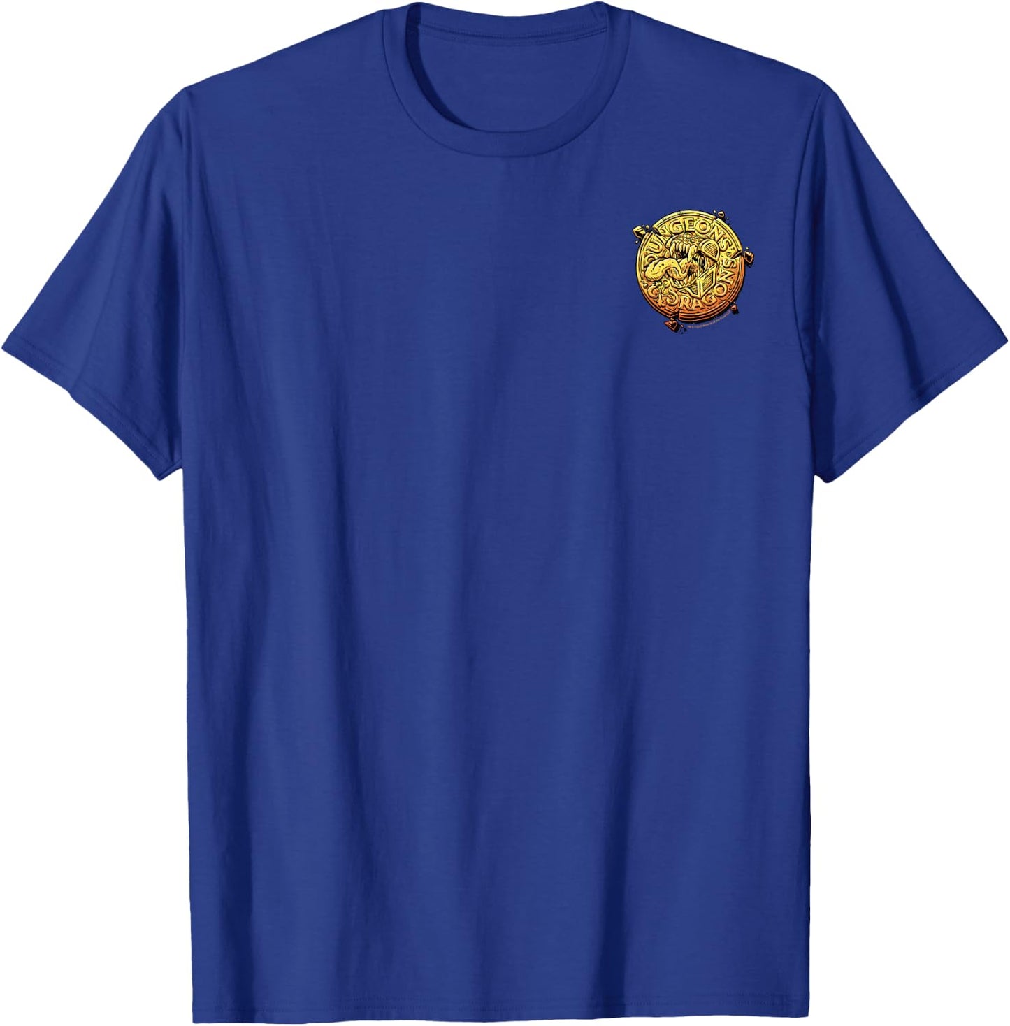Dungeons & Dragons Gold Coin Mimic Pocket T-Shirt - T-Shirt | Royal
